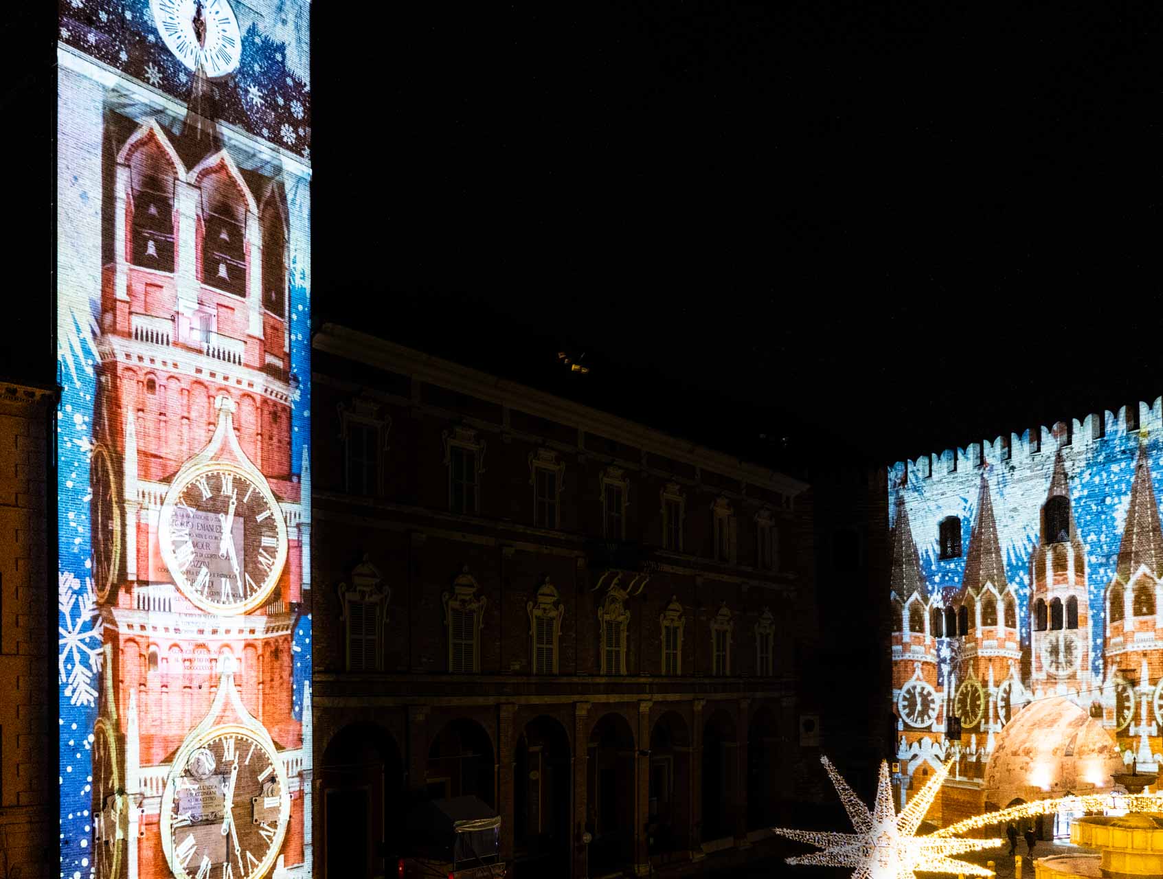 La befana quest’anno porta il Video Mapping 3D