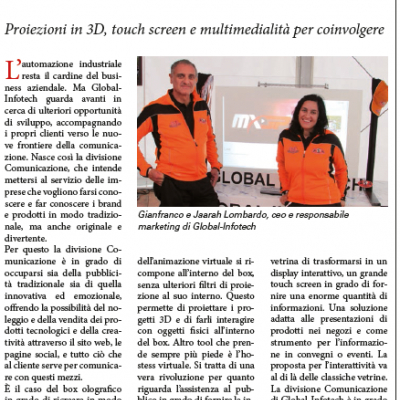 Global Infotech in edicola